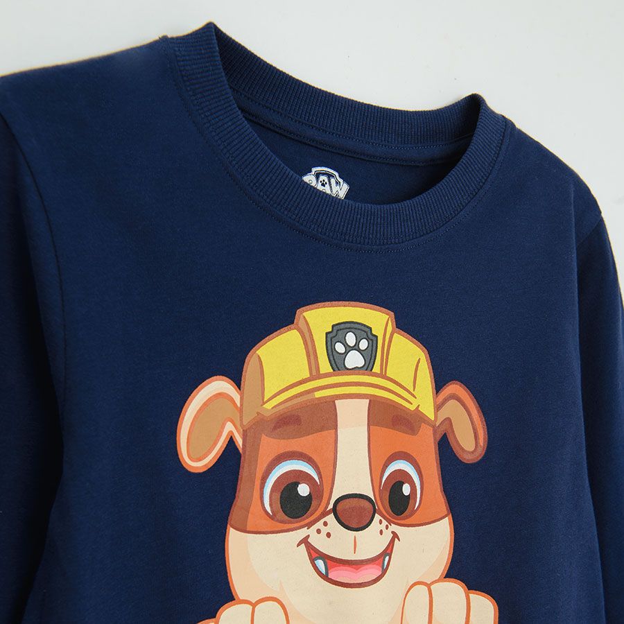 paw patrol blue and red sweatshirt