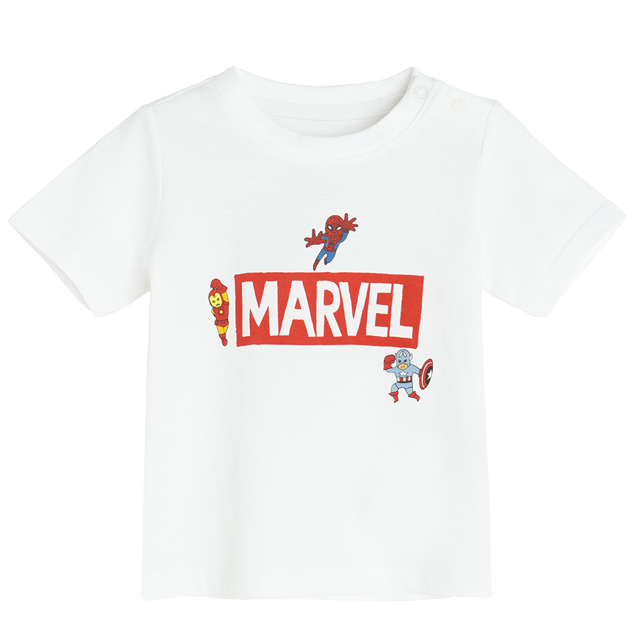 MARVEL white T-shirt