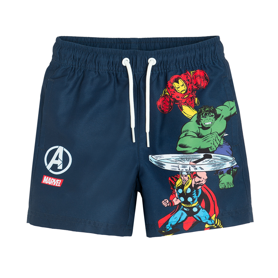 MARVEL blue shorts