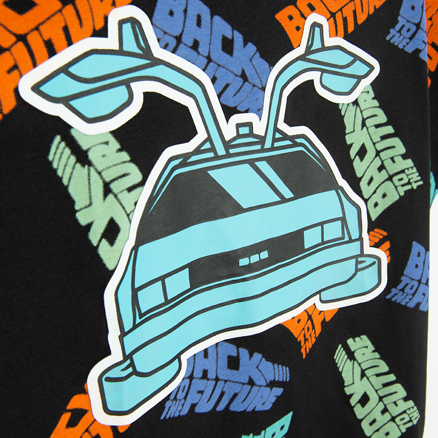 Back to the Future black T-shirt