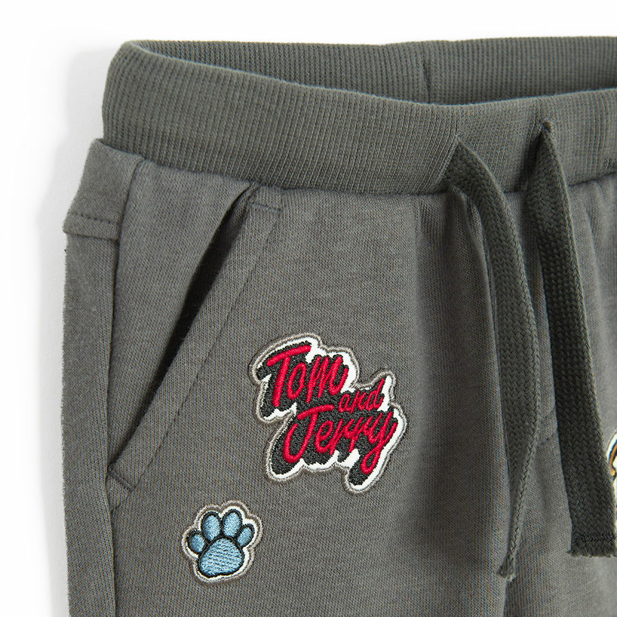 Tom and Jerry grey jogging pants