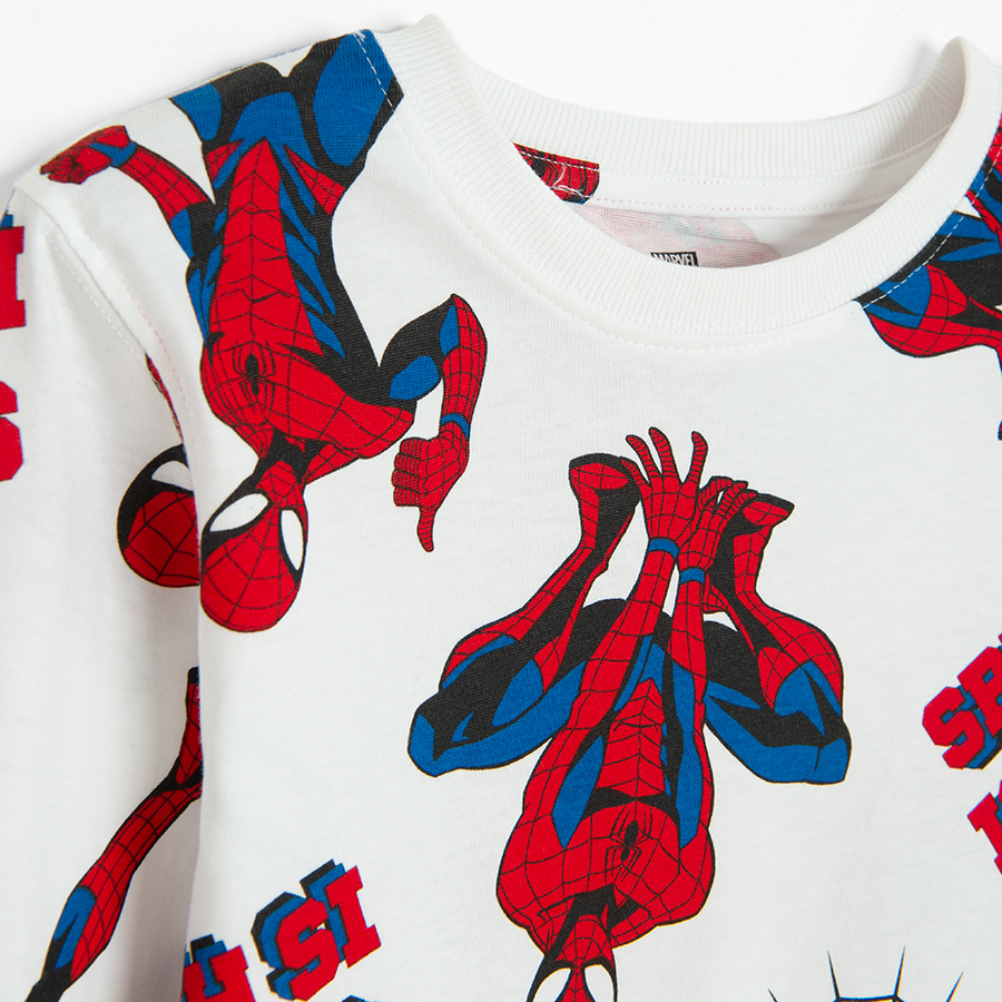 Spiderman white, red and black T-shirts- 3 pack