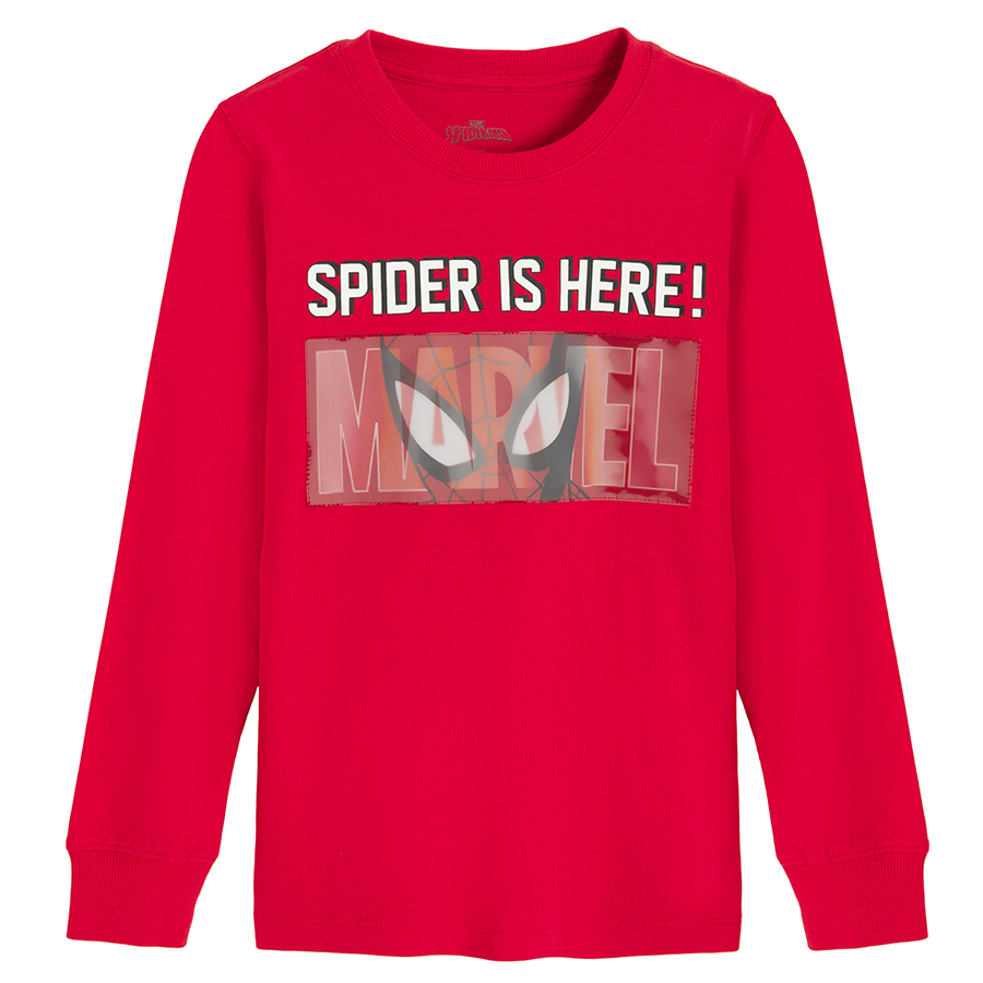 Spiderman red blouse