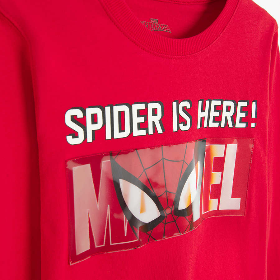 Spiderman red blouse