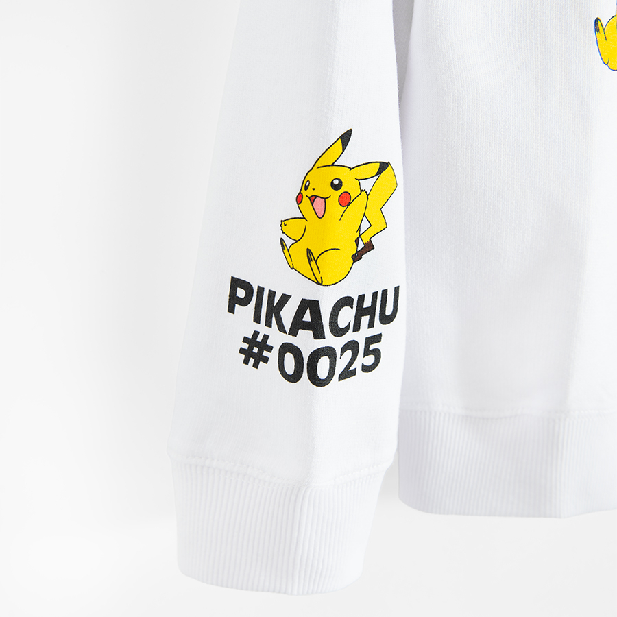 Pokemon white sweatshirt