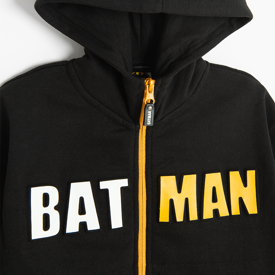 Batman zip through hooded sweatshirt