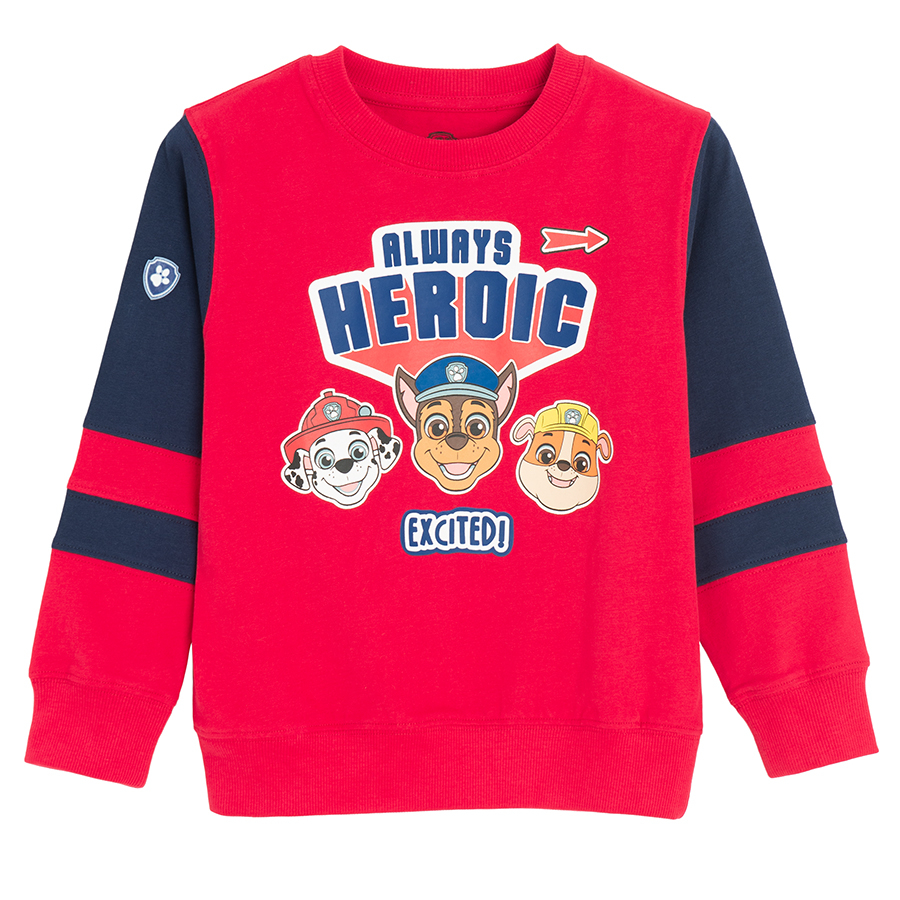 Paw Patrol red sweatshirt