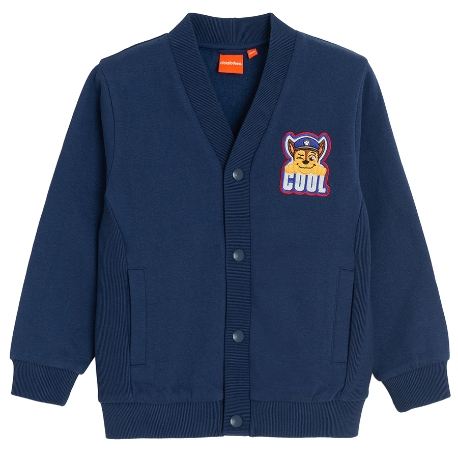 Paw Patrol blue cardigan