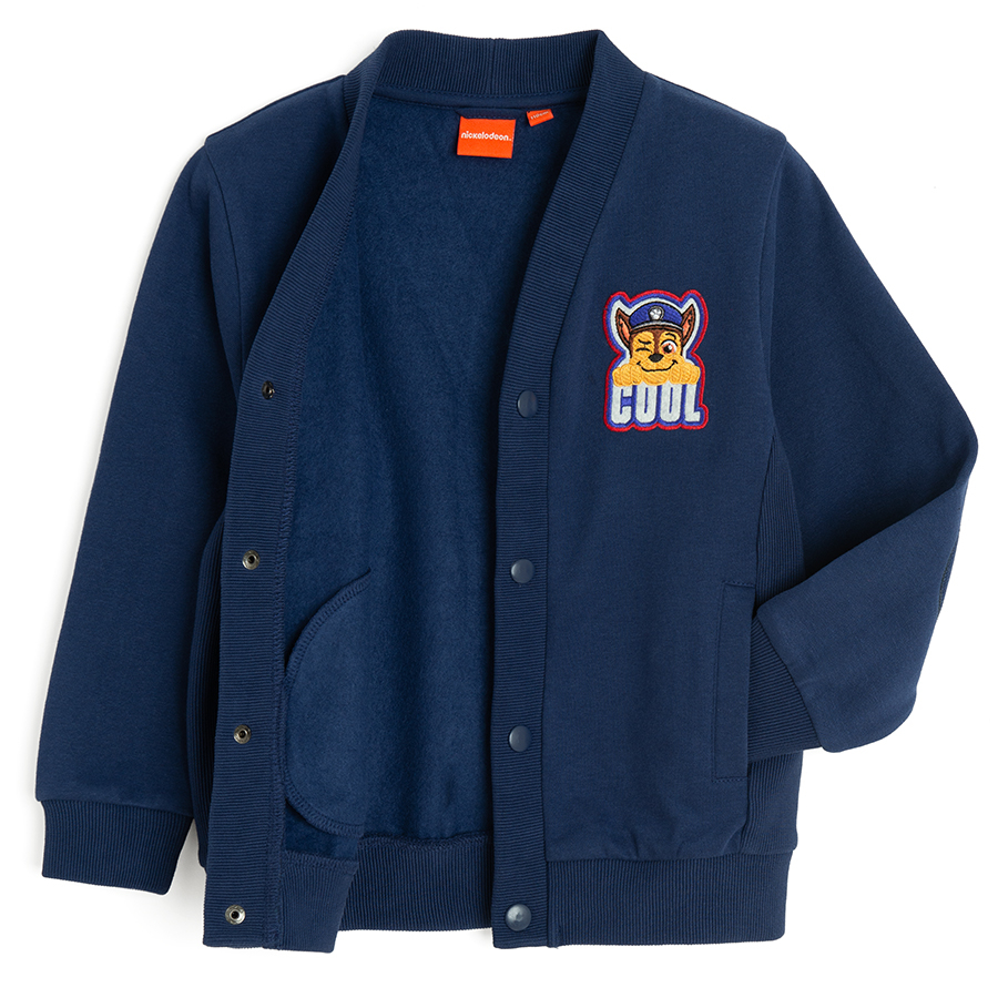 Paw Patrol blue cardigan