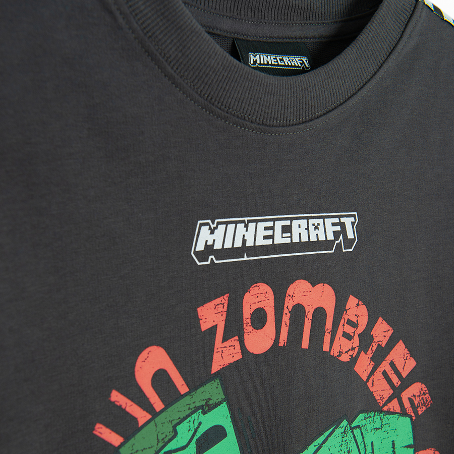 Minecraft grey blouse