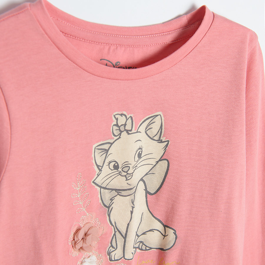 Aristocats cream long sleeve blouse