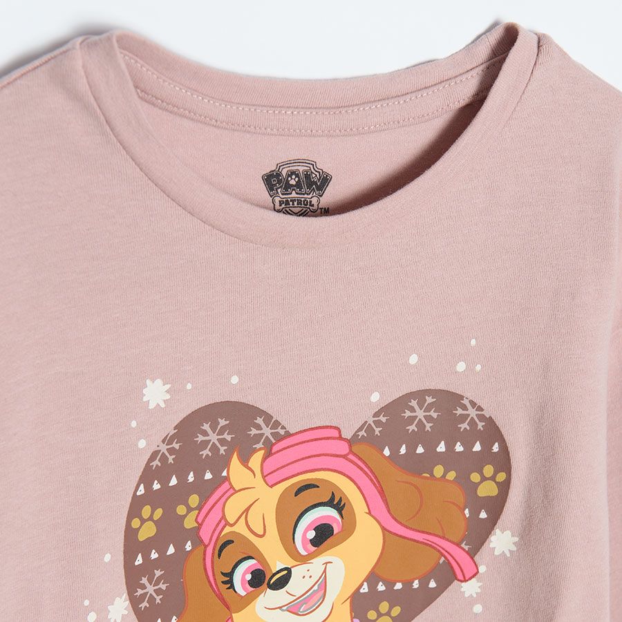 Paw Patrol violet long sleeve blouse