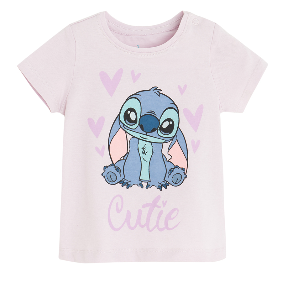 Stich purple T-shirt