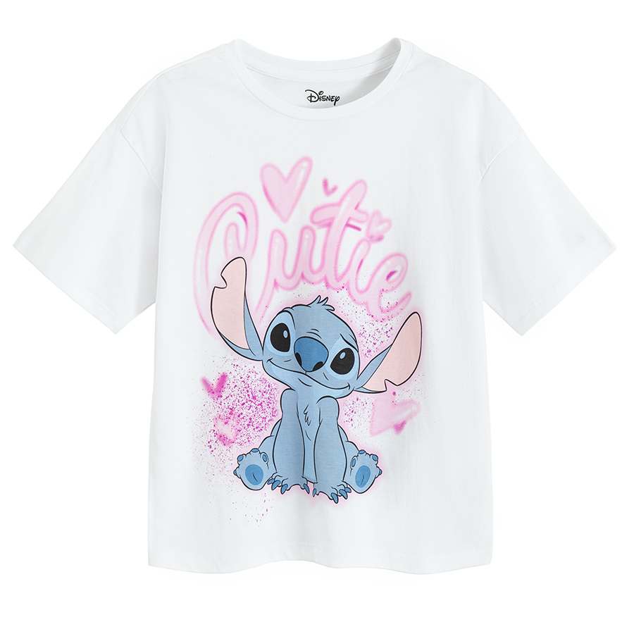 Lilo & Stich white T-shirt