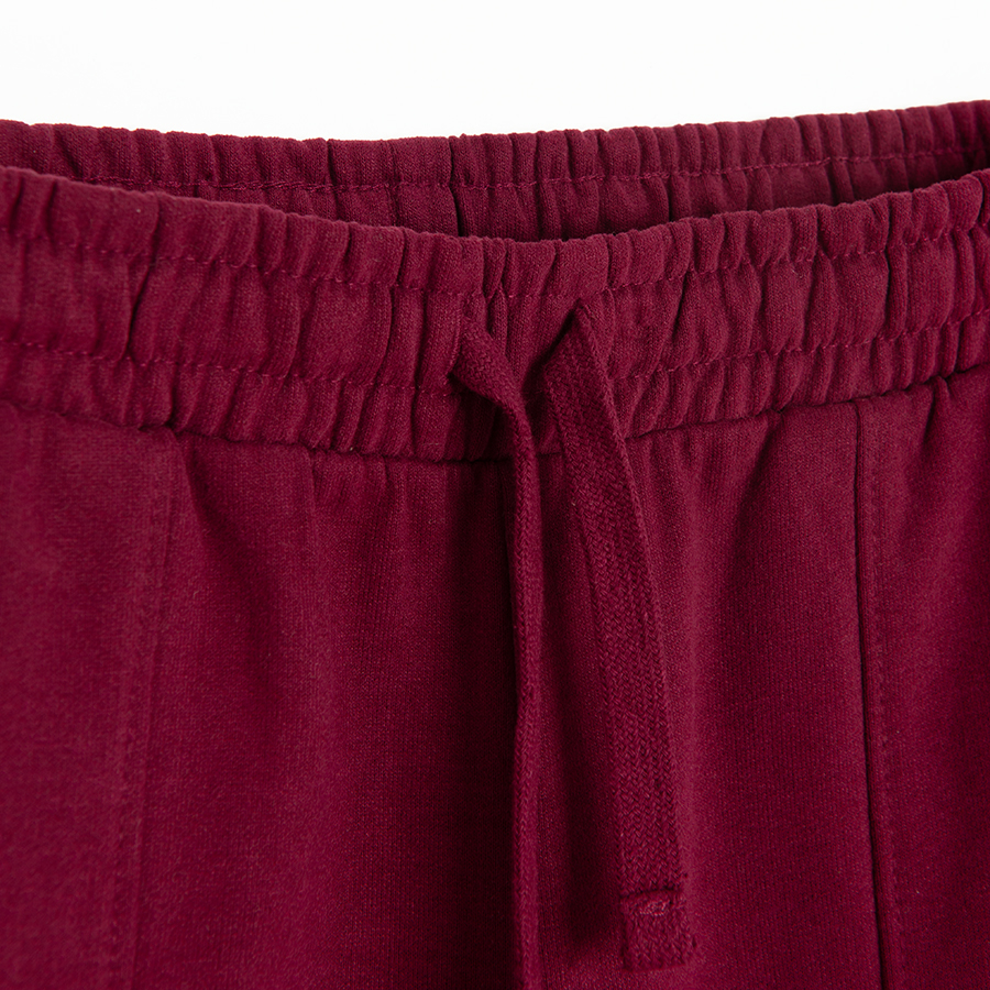 Harry Potter burgundy jogging pants