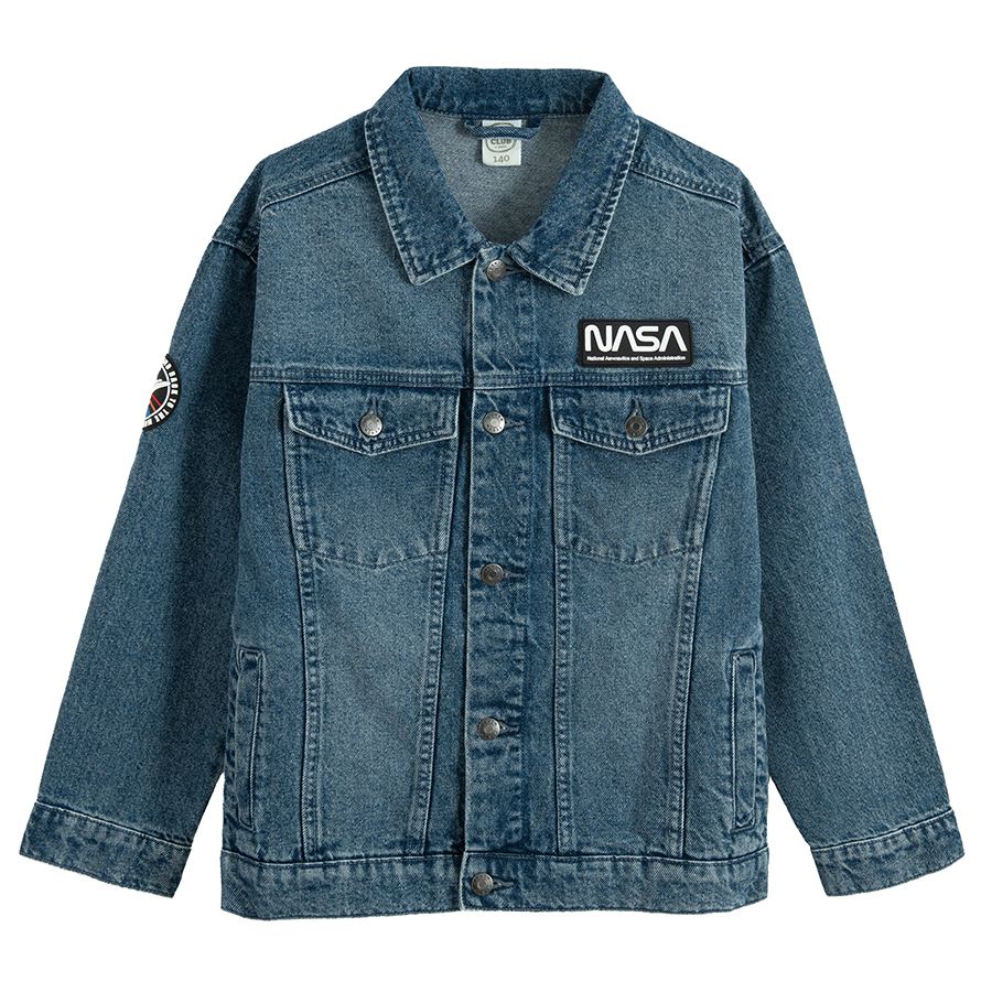 NASA denim jacket