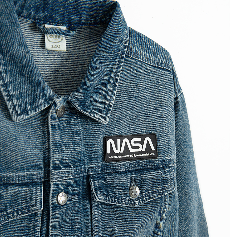 NASA denim jacket