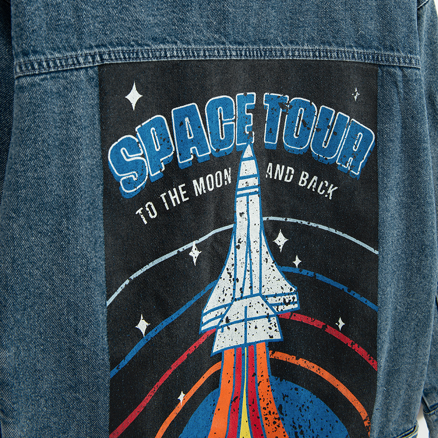 NASA denim jacket