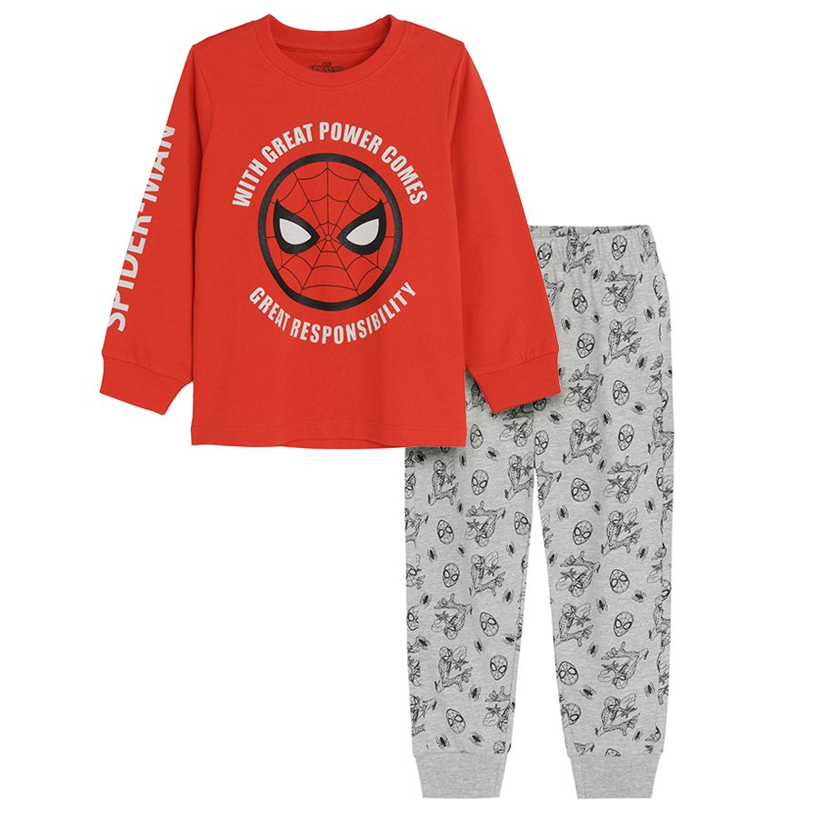 Spiderman pyjamas