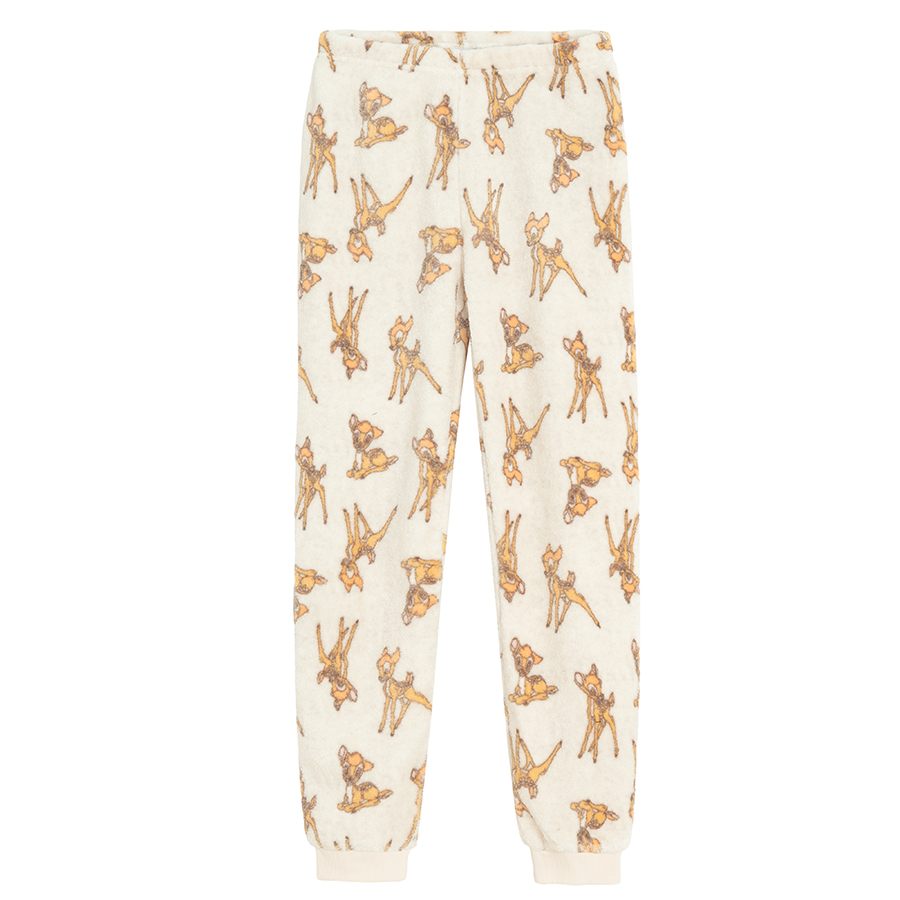 Bambi elephant long sleeve blouse and pants pyjamas