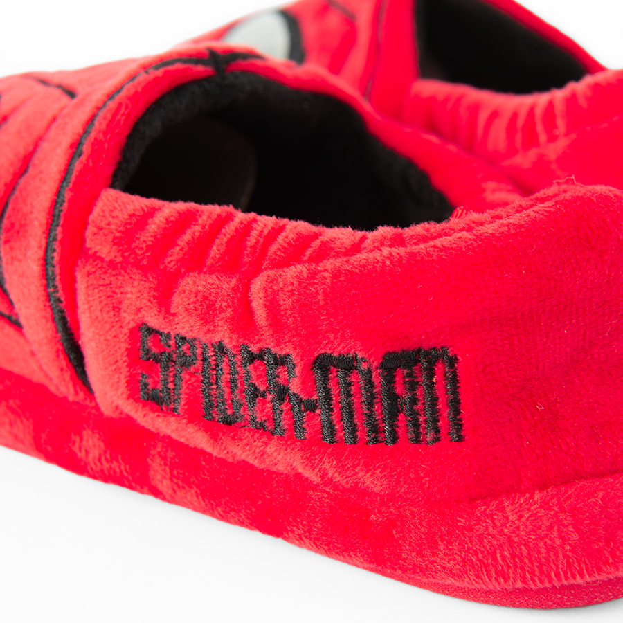 Spiderman red home slippers